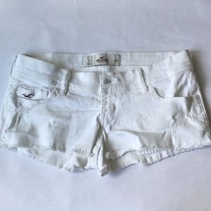 White Holister Shorts